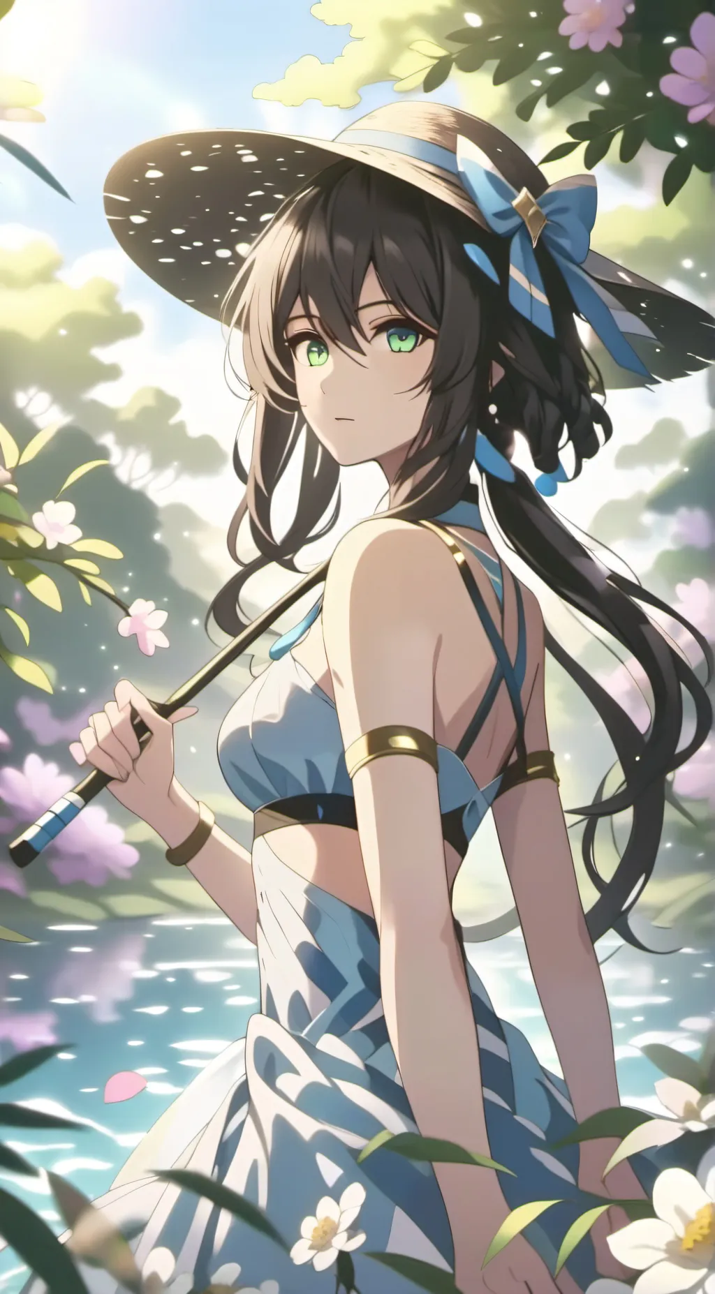 ai character: Cristal  background