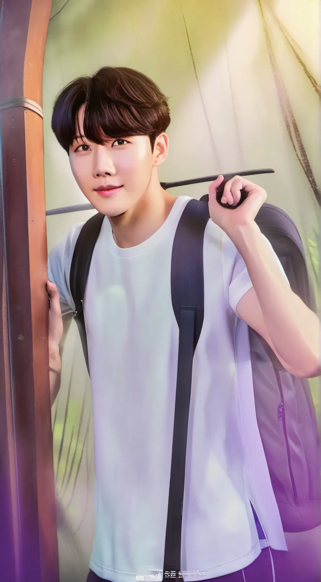 ai character: j-hope  background