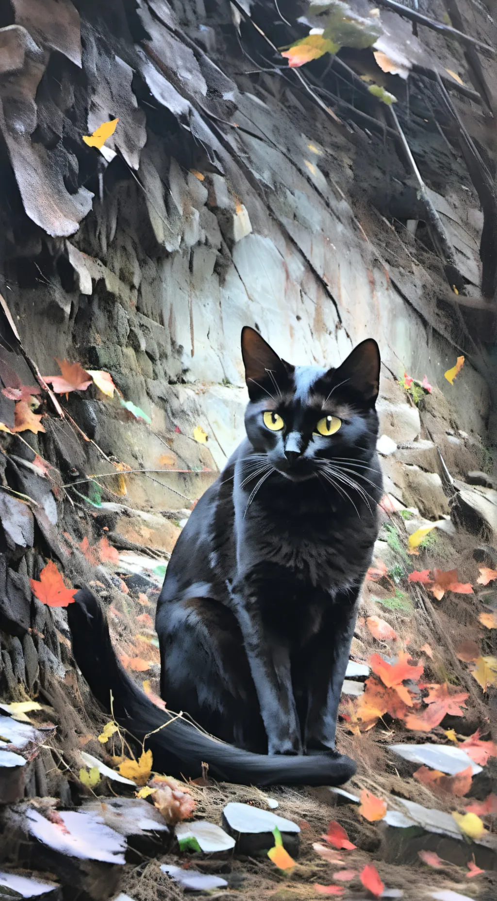 ai character: Inky background