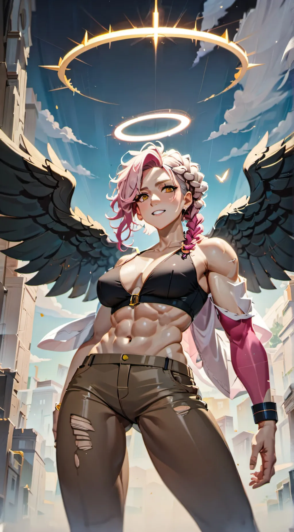 ai character: Angel Railus background