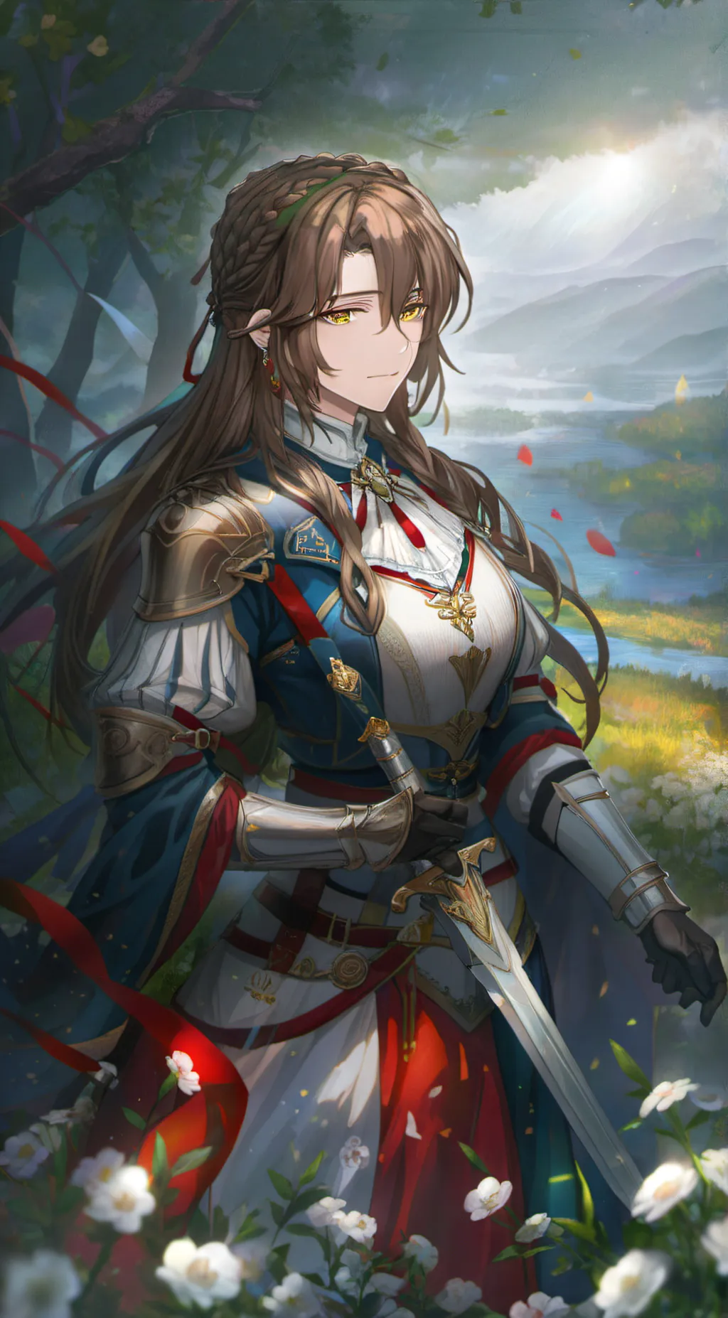 ai character: Polendina Crickets background