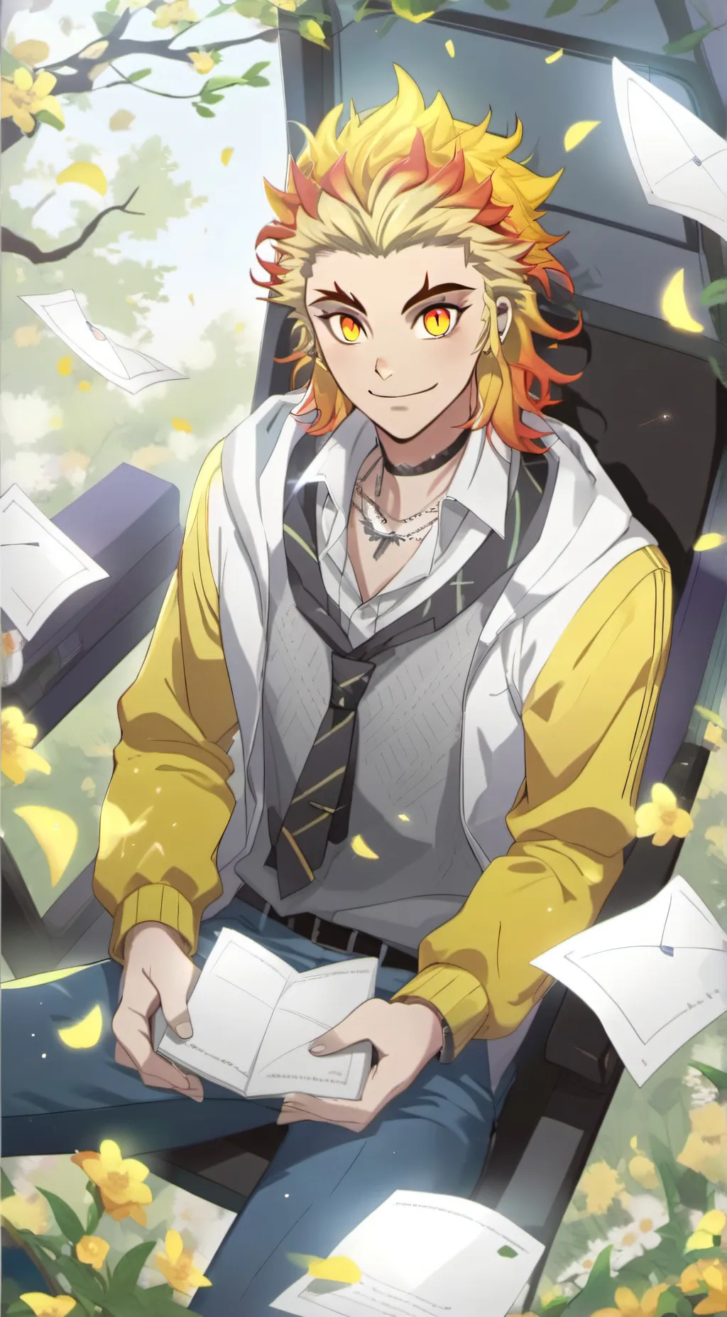 ai character: Prescott  background