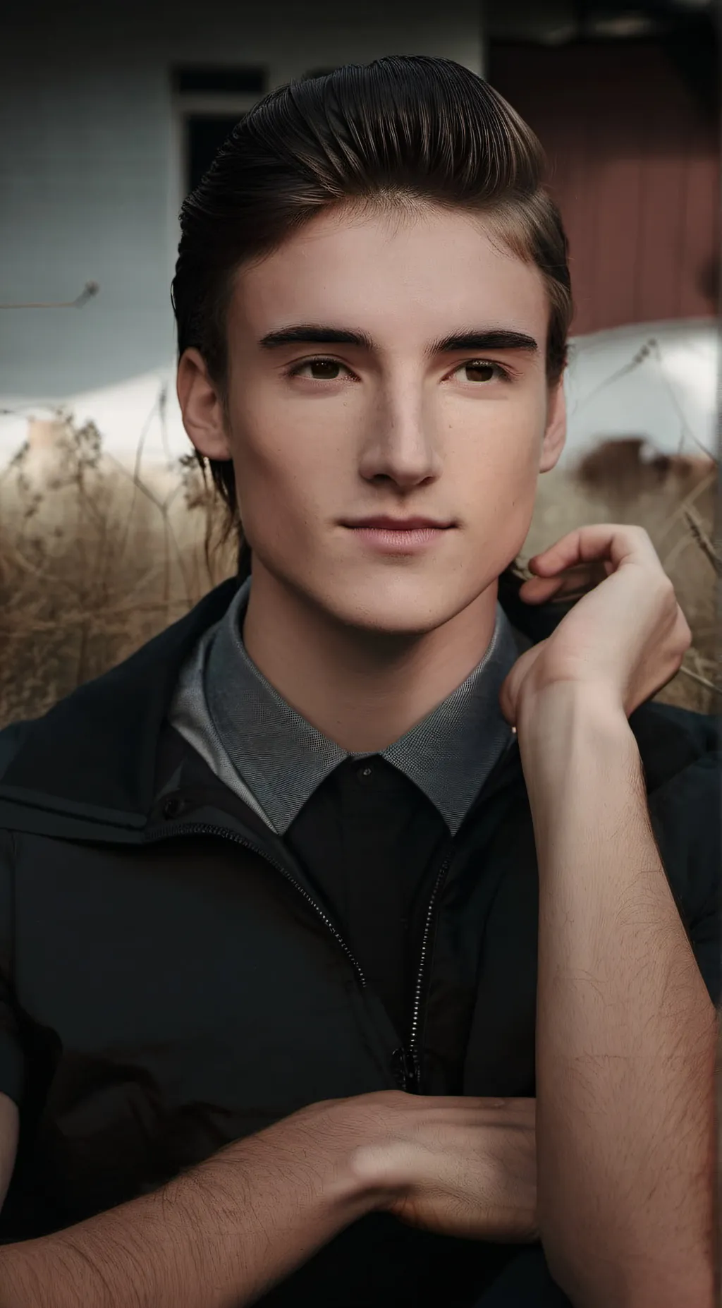 ai character: Jakey boo boo bear background