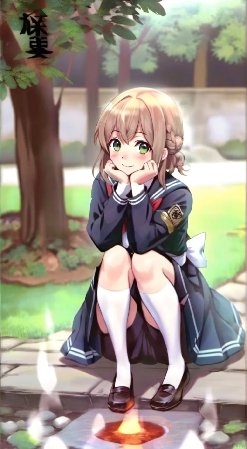 ai character: Amai Odayaka background