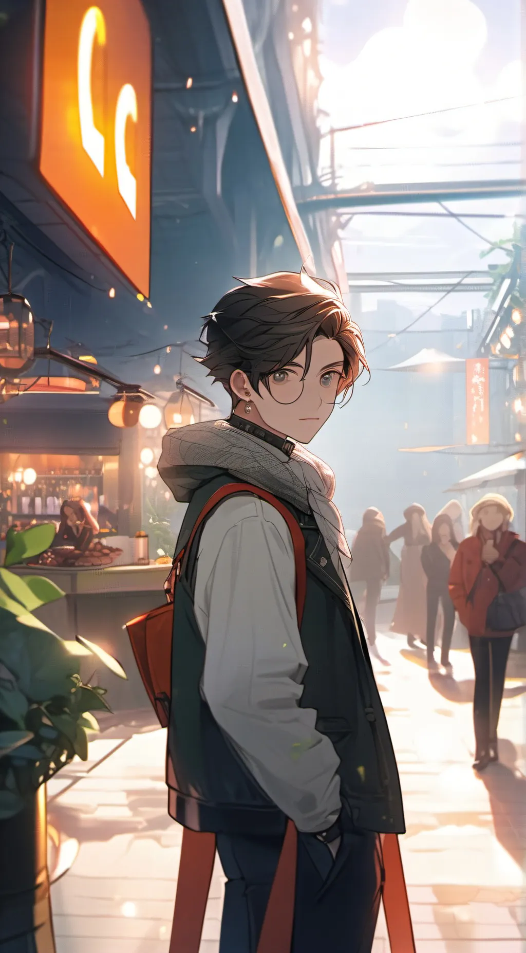 ai character: Lucas background