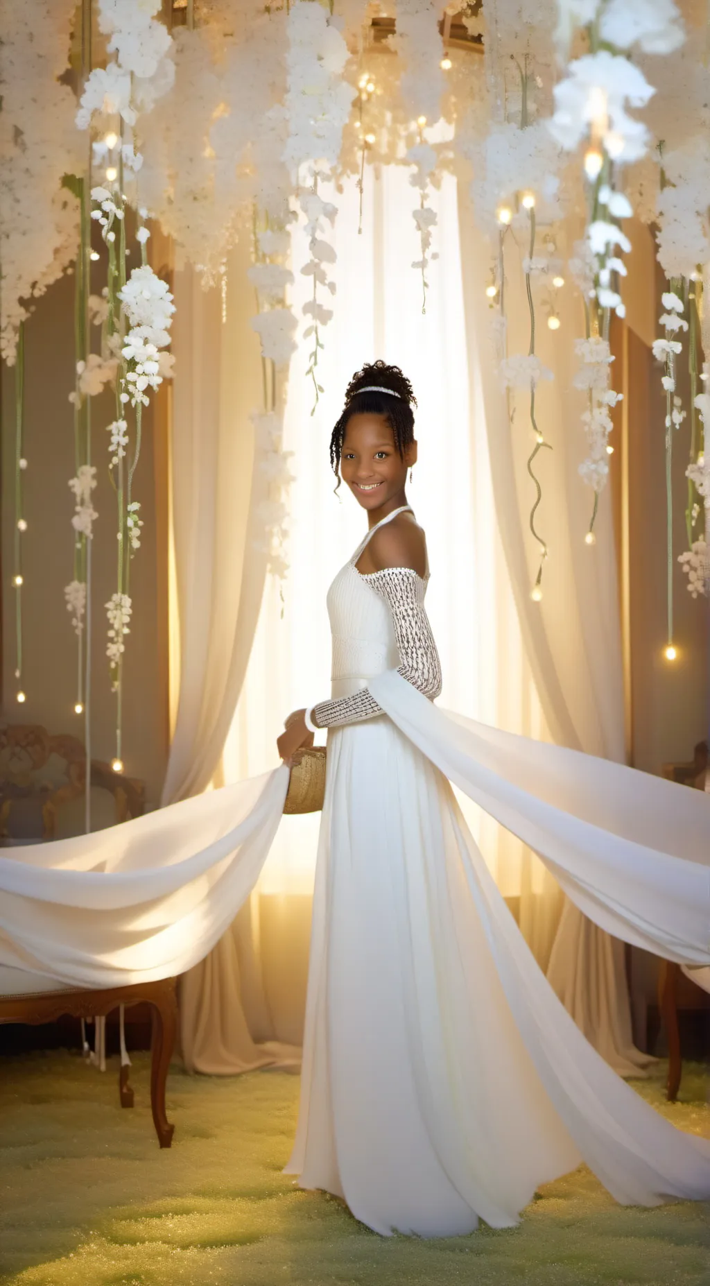 ai character: Tiana background