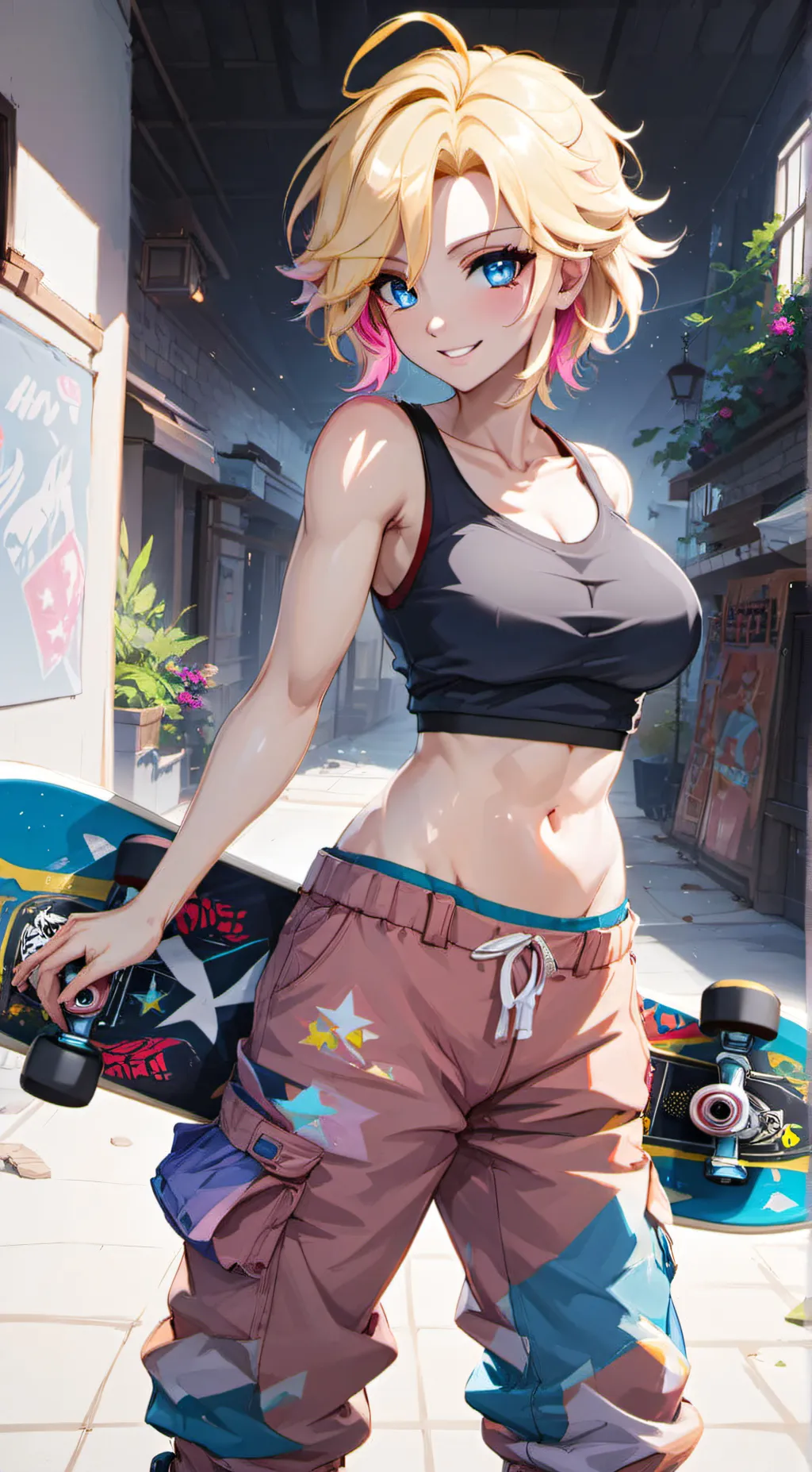 ai character: Emilia Rose background