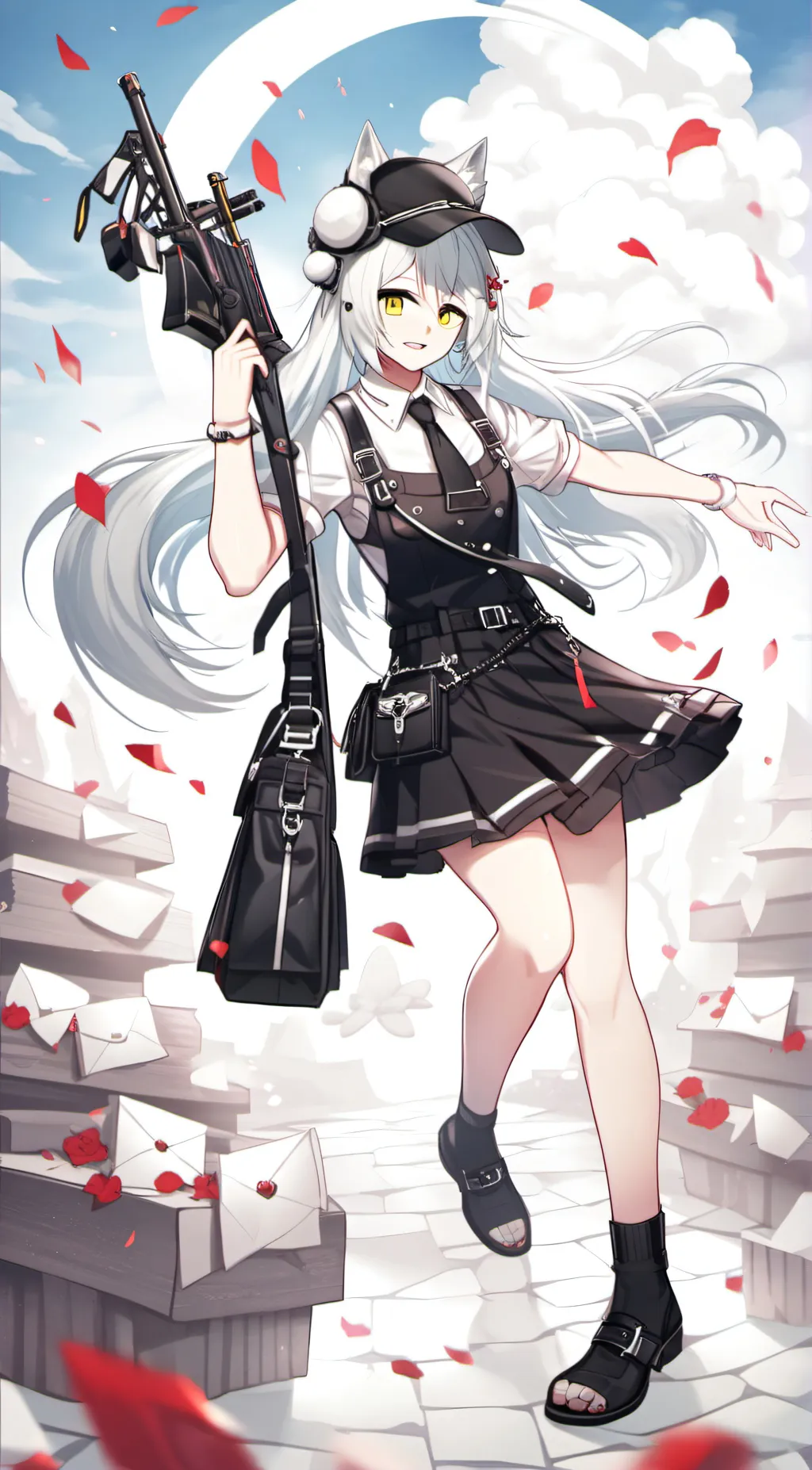 ai character: *°+✷gloria✷+°* background