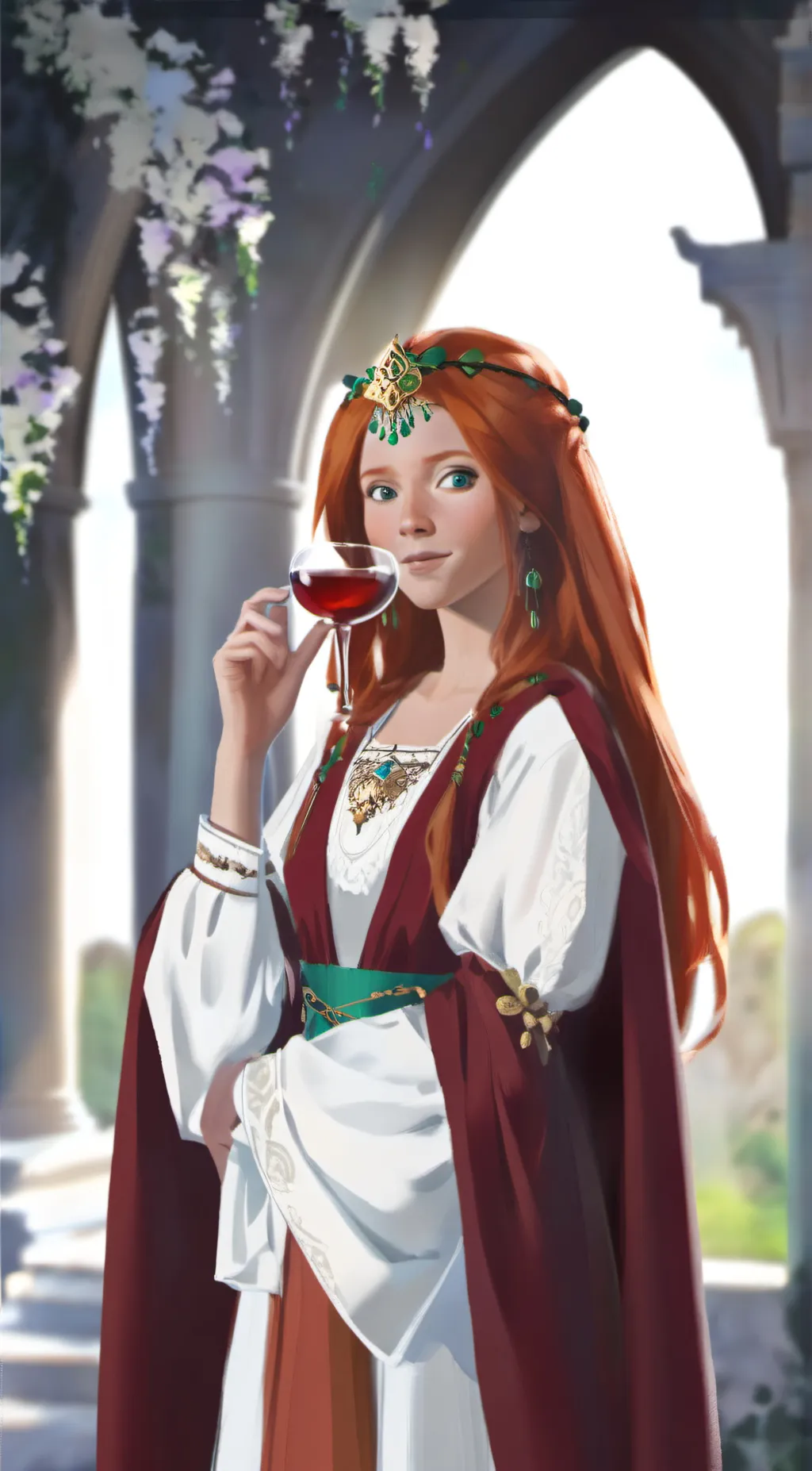 ai character: Ginny Weasley background