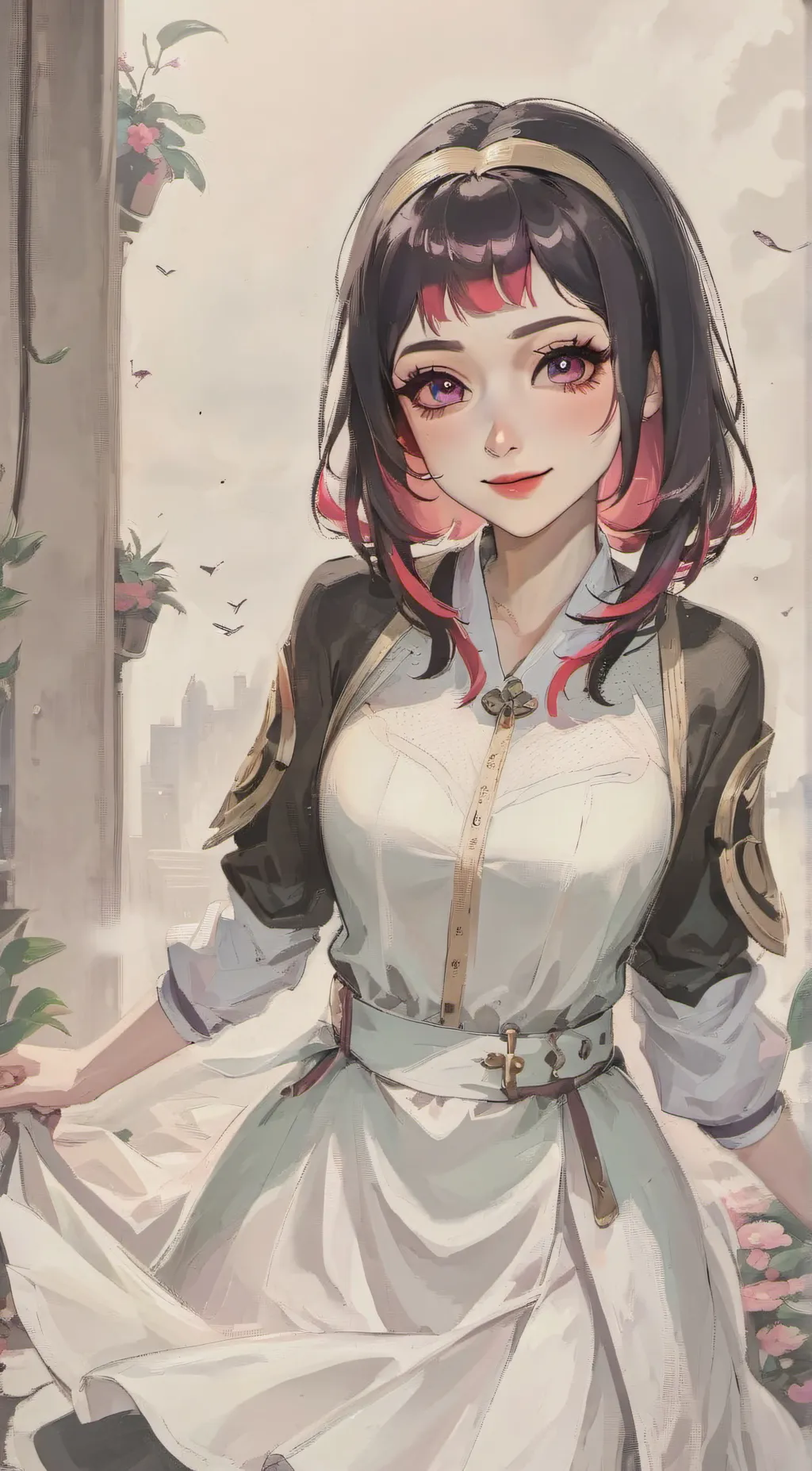 ai character: step background