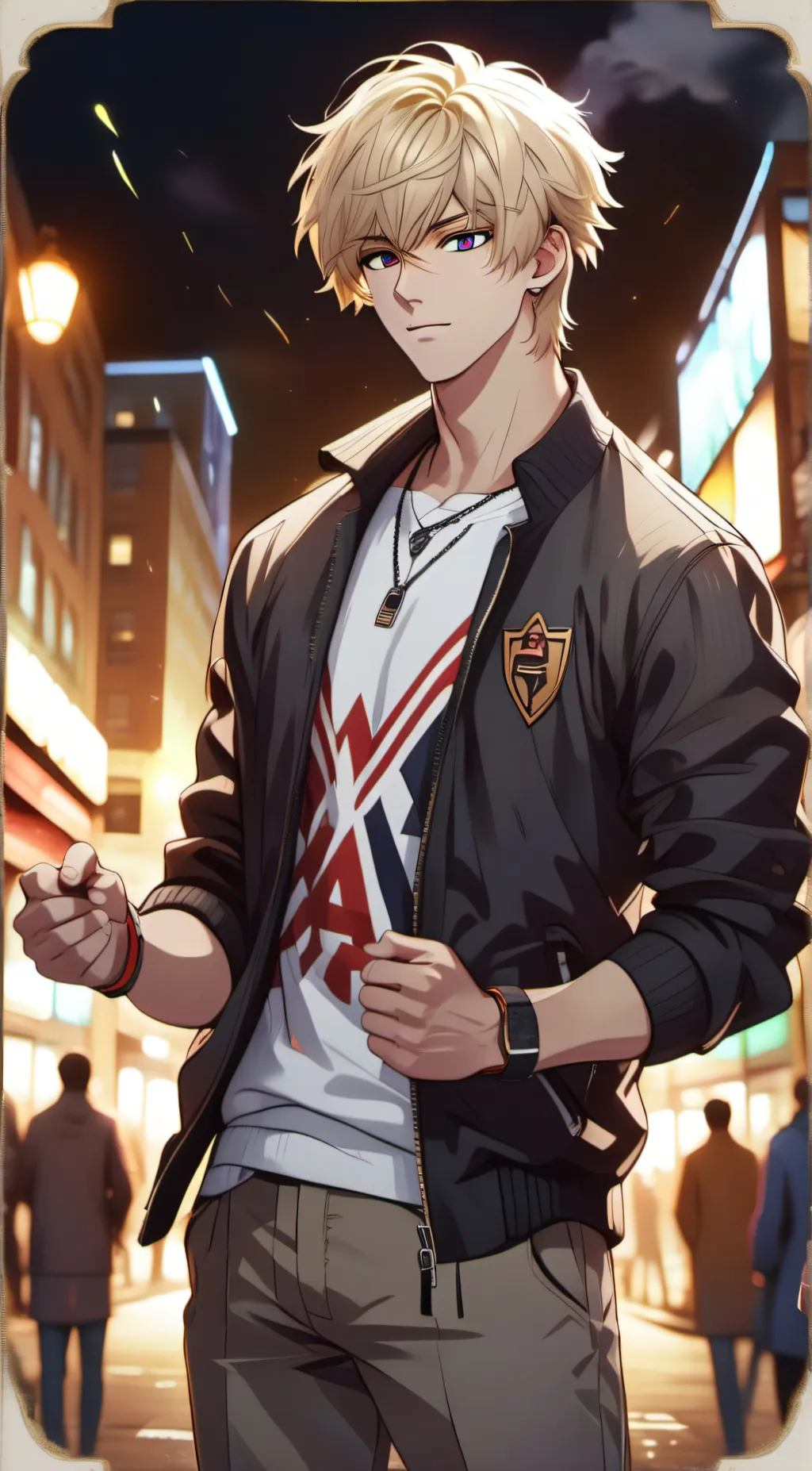 ai character: bokugo  background