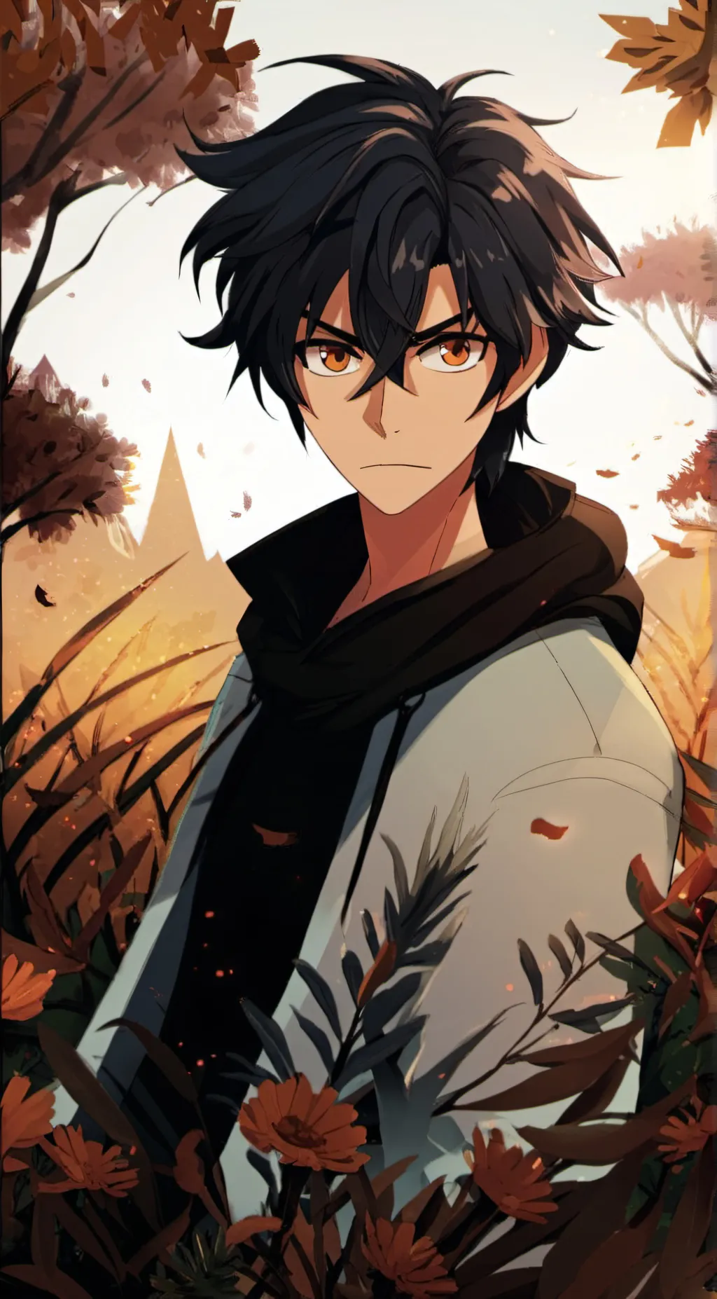 ai character: lukas~ background