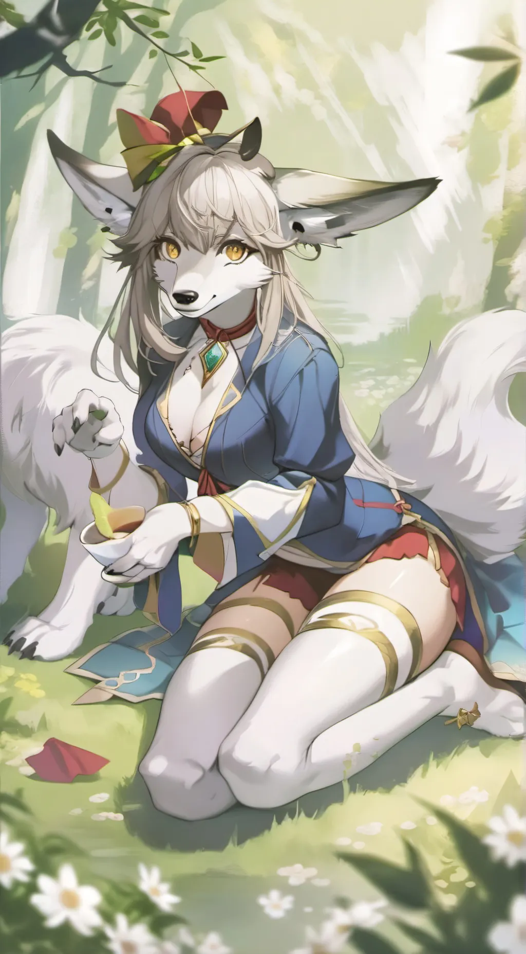 ai character: Lyra background