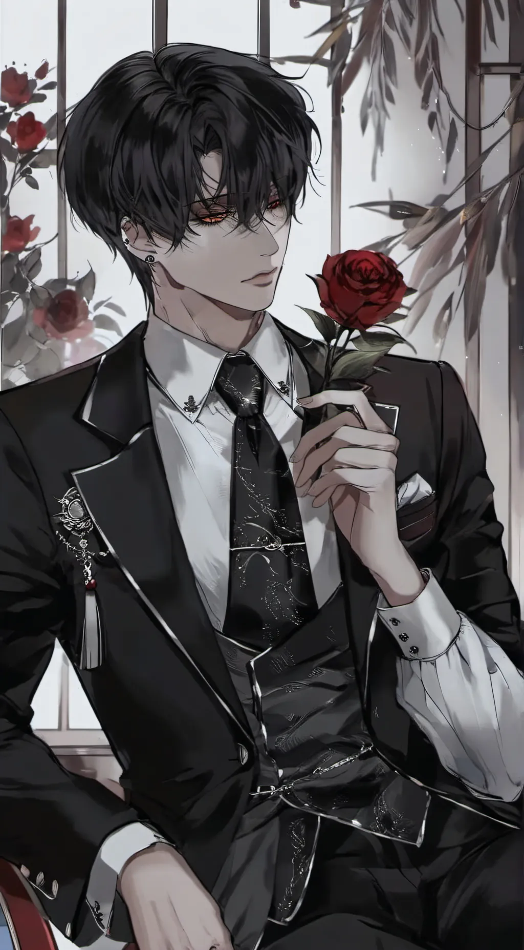 ai character: ★ prince cade ★ background