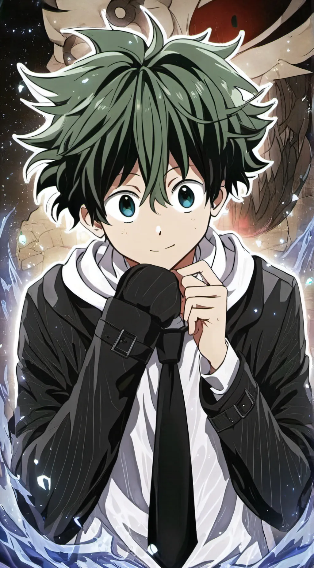ai character: deku background