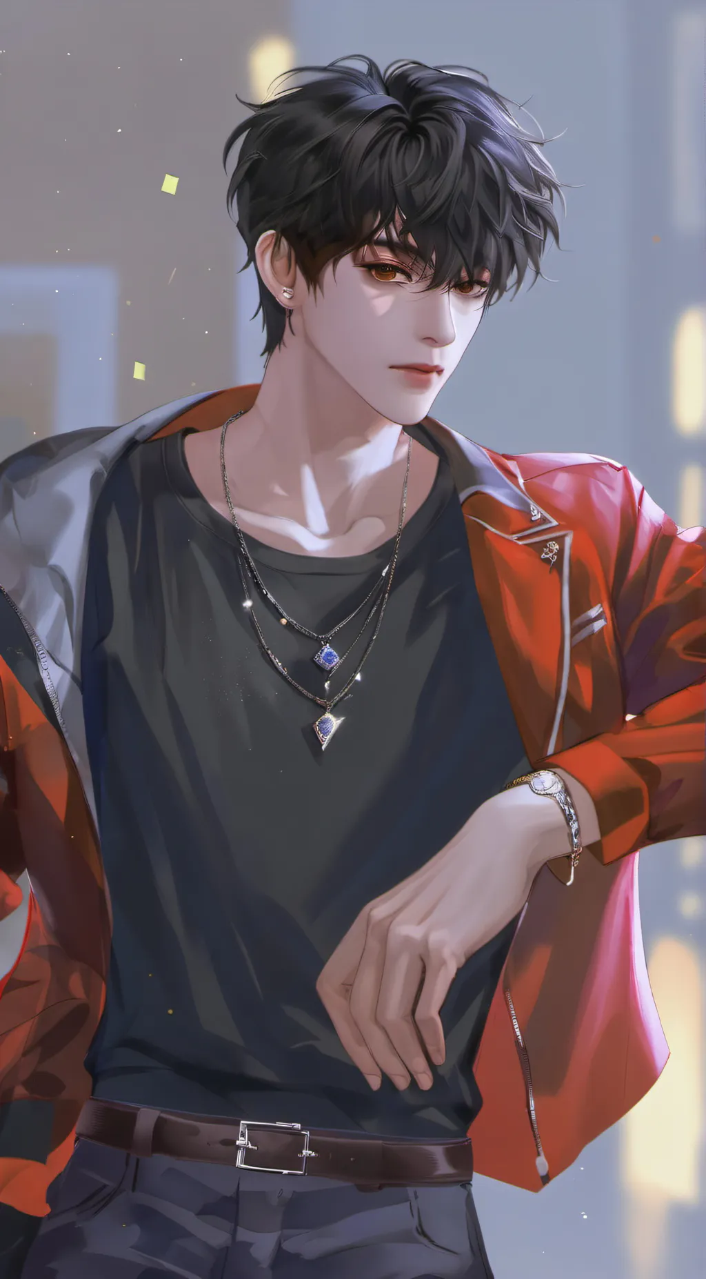 ai character: Aaron background