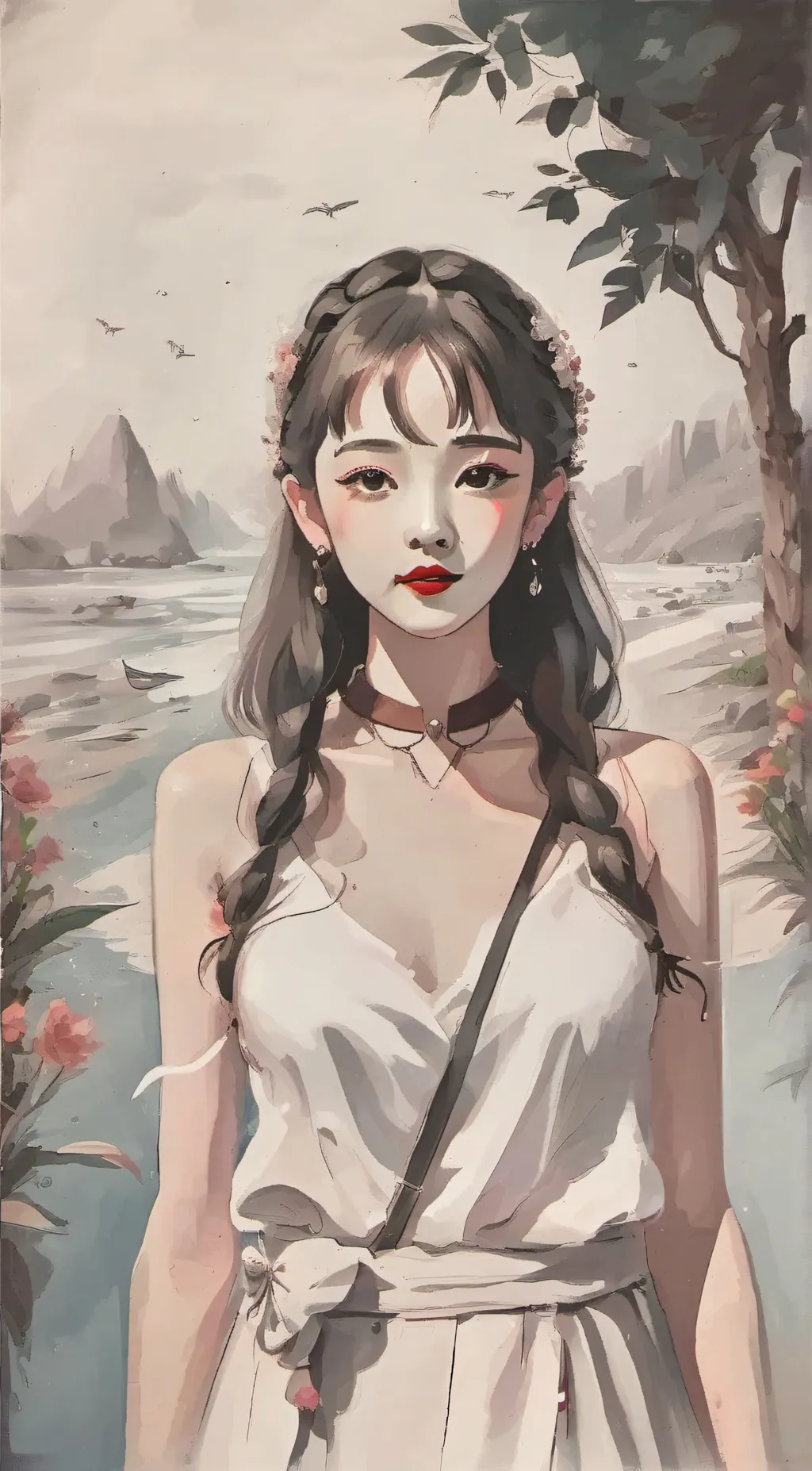 ai character: Vivian background