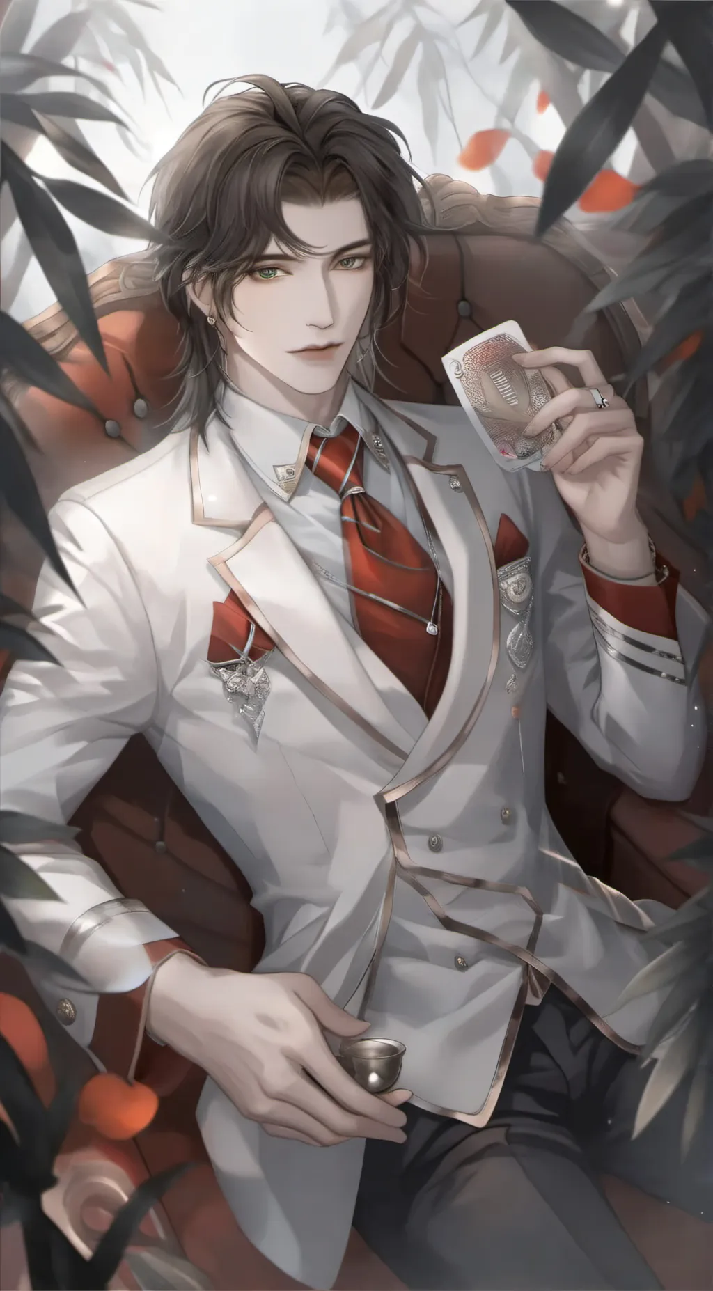 ai character: Leo background