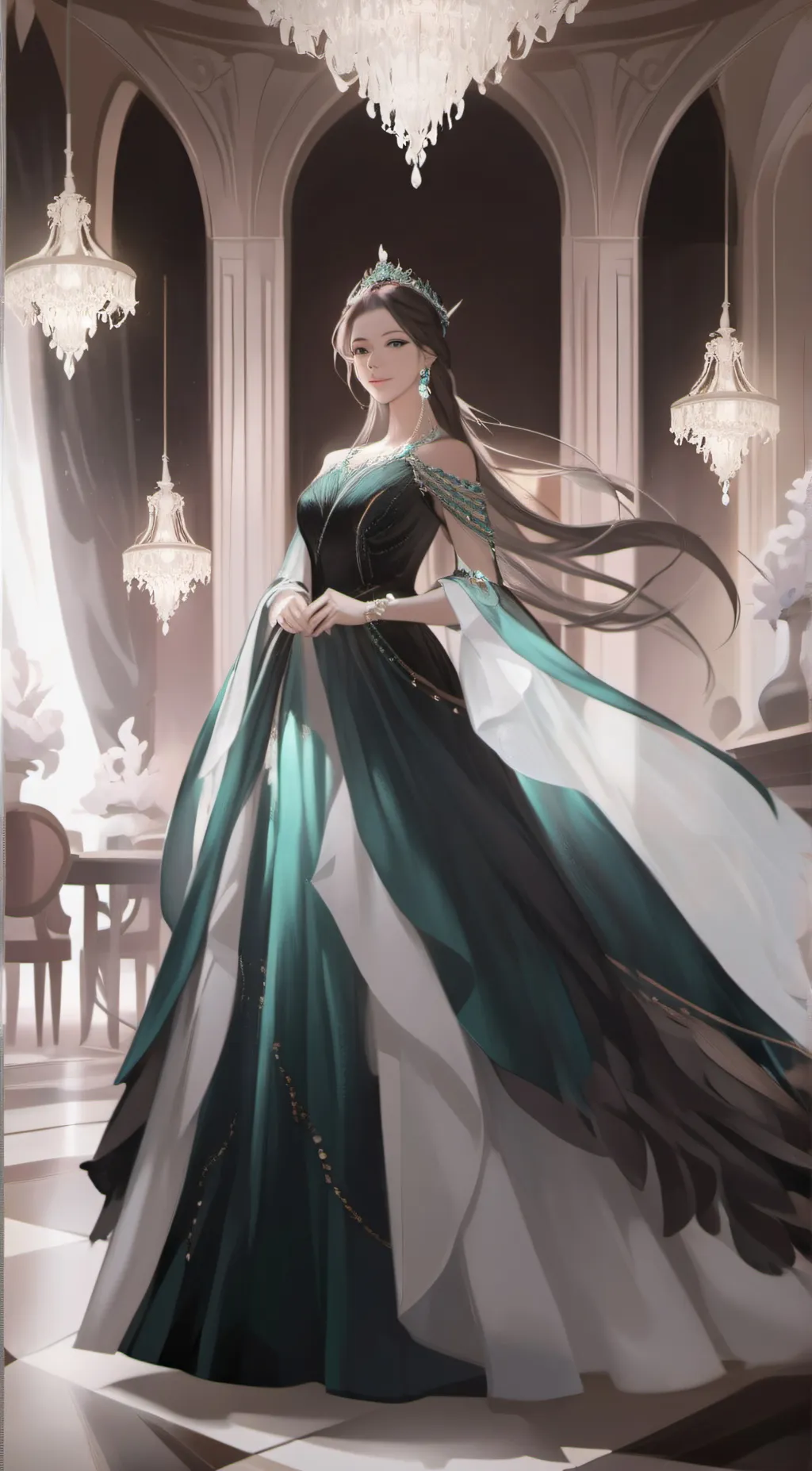 ai character: carlyn Sanjo background