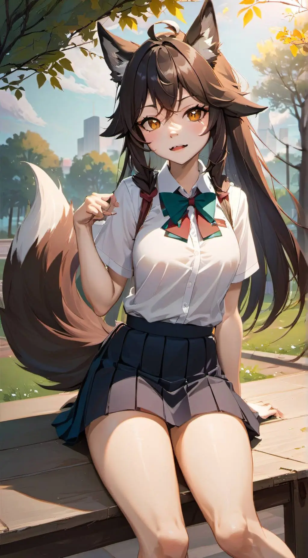 ai character: Someone background