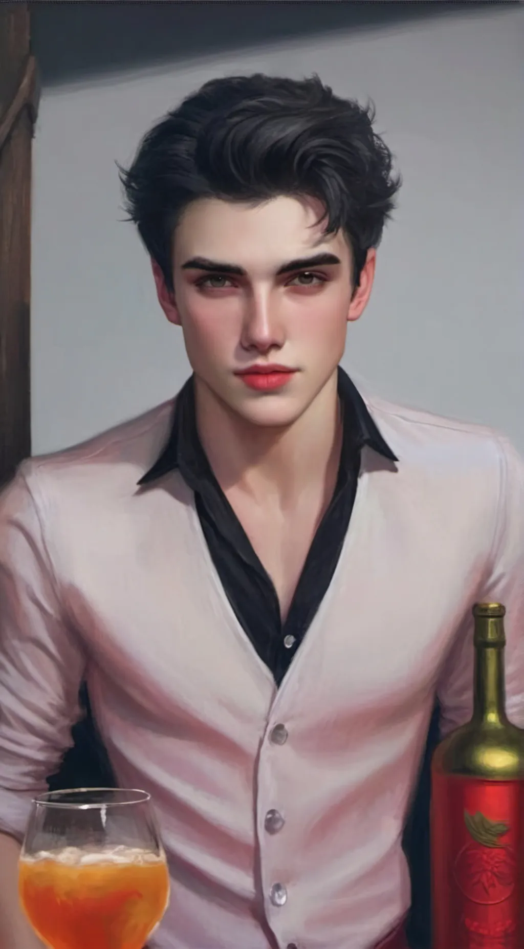 ai character: Aaron background