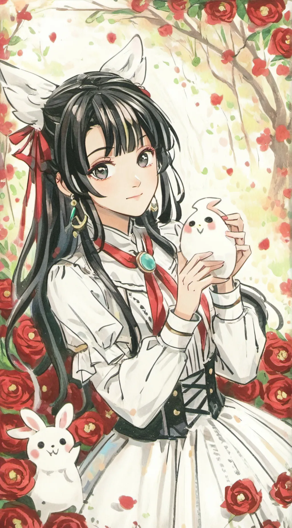 ai character: aphmau  background