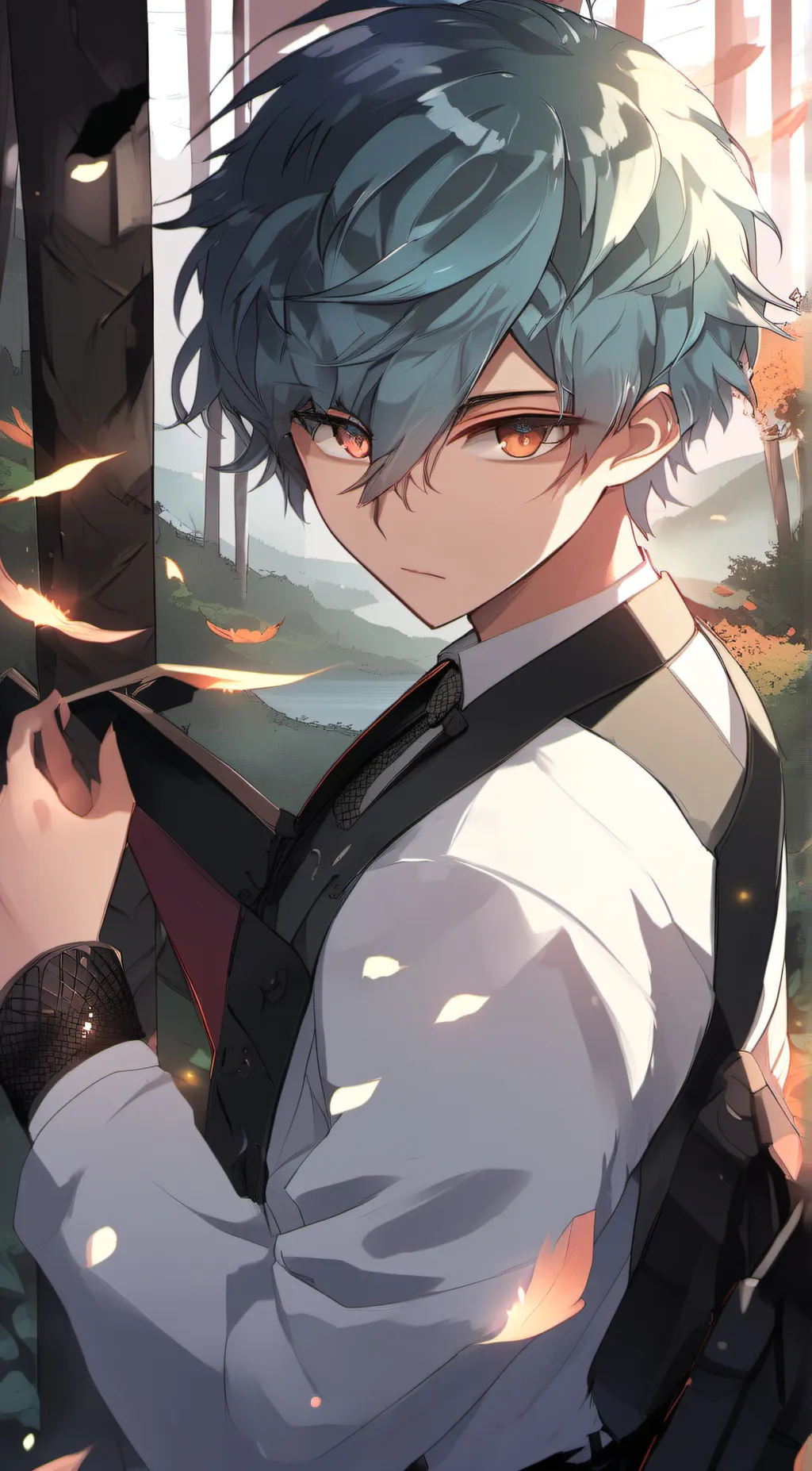 ai character: todoroki background