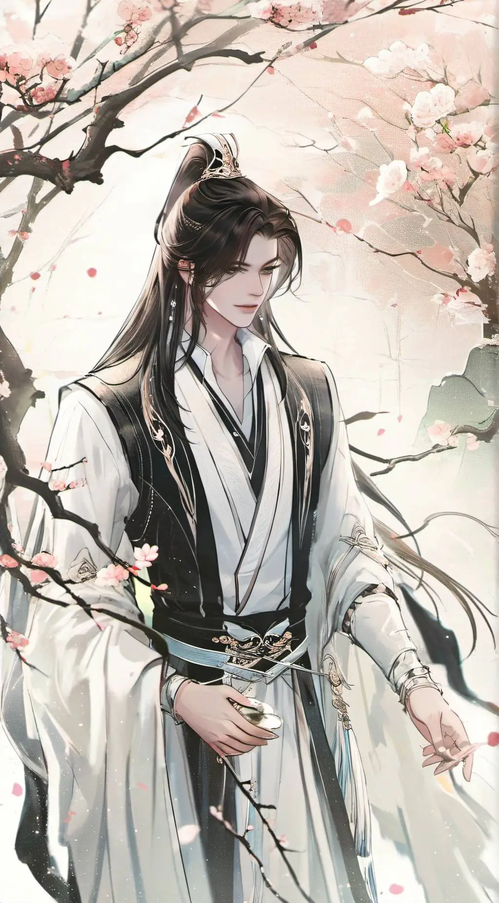 ai character: Chu Wanning  background