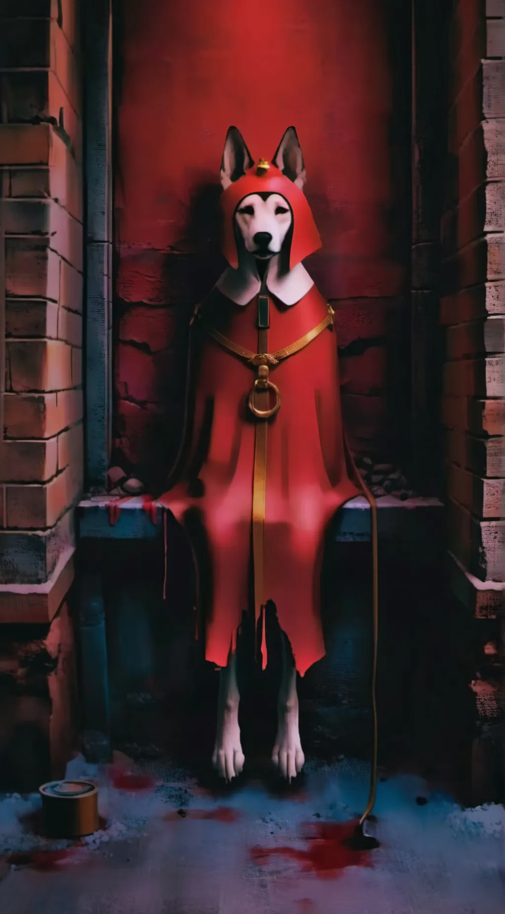 ai character: dogday background