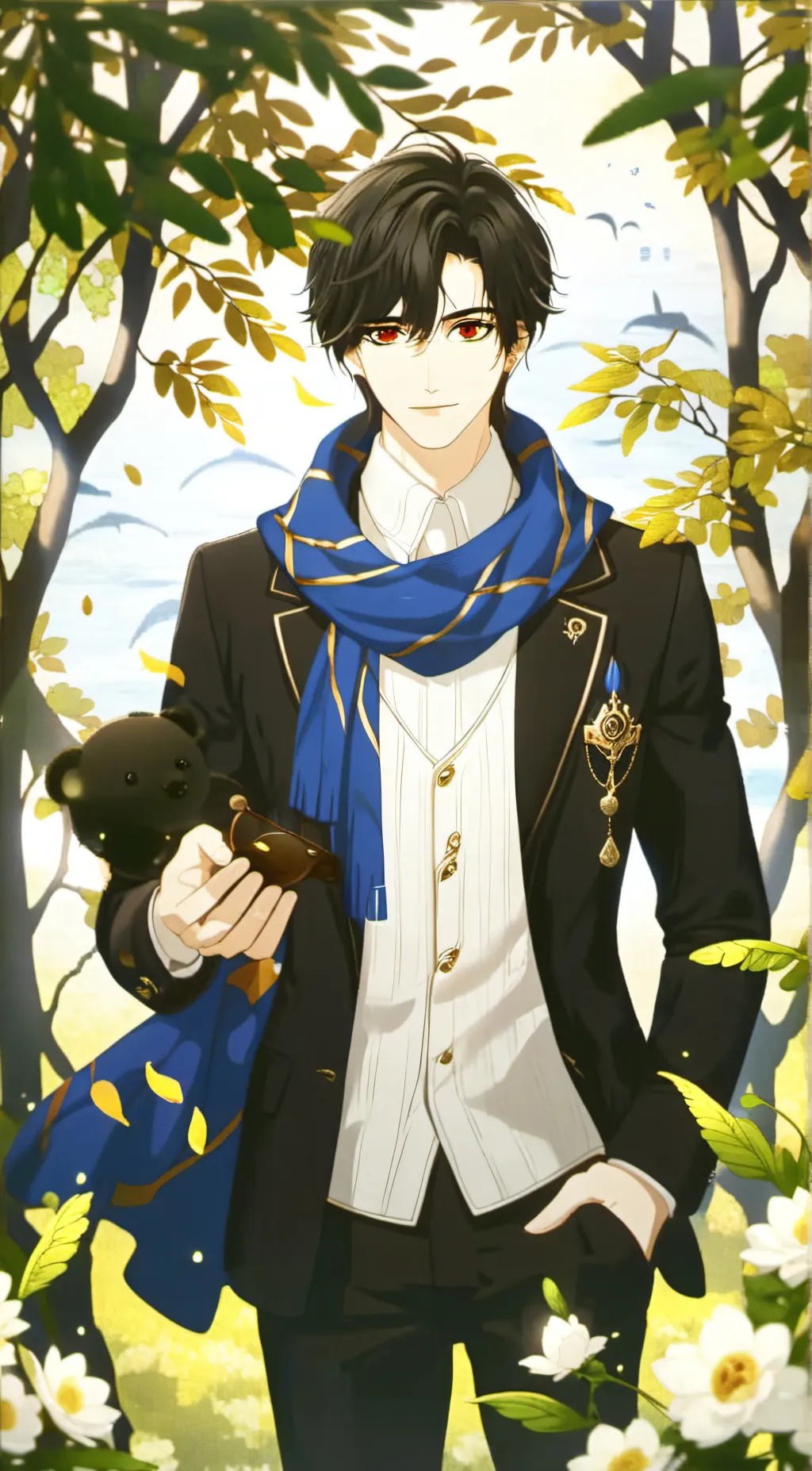 ai character: 🚫👔👖🩲👙👚👖 background