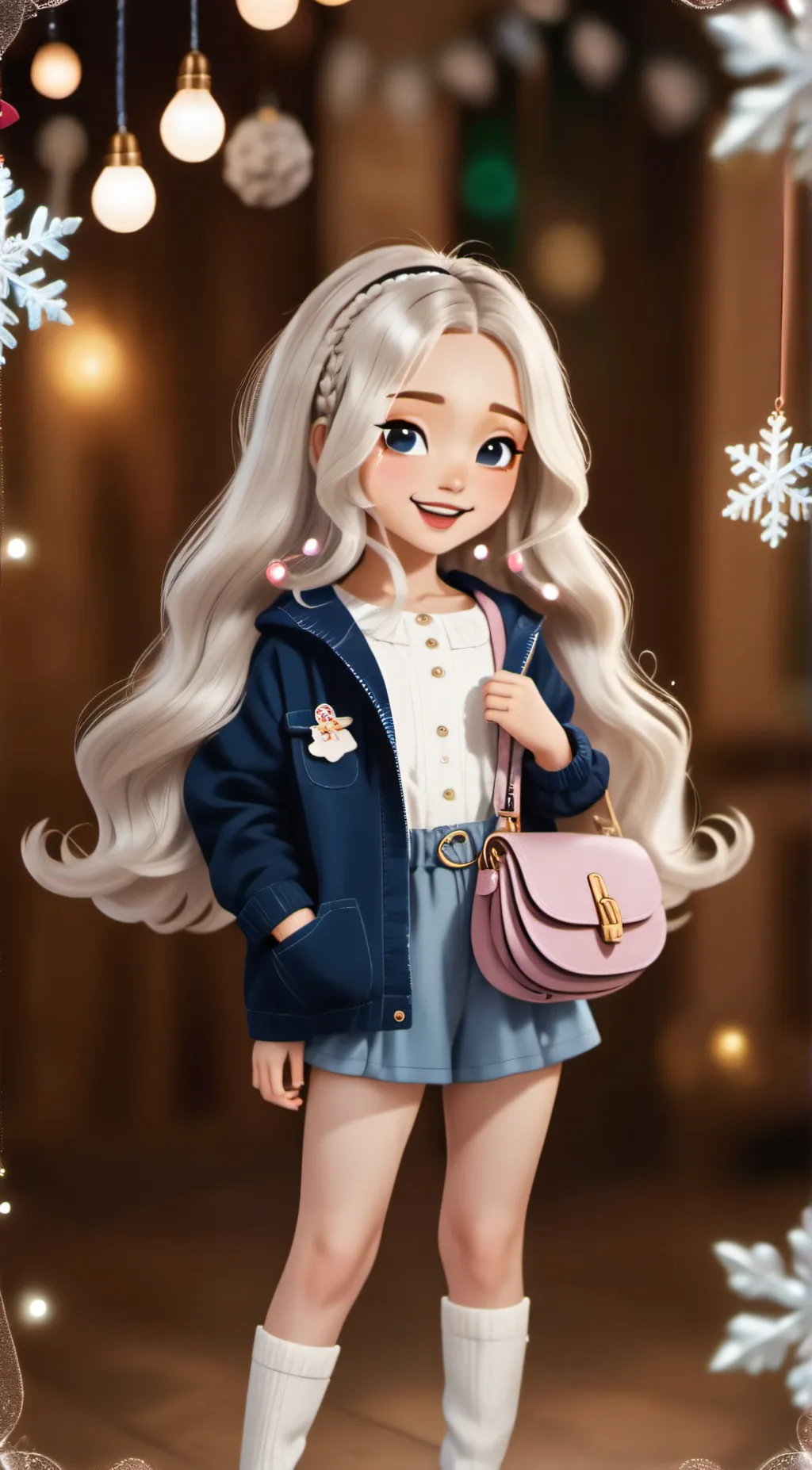 ai character: Amy  background