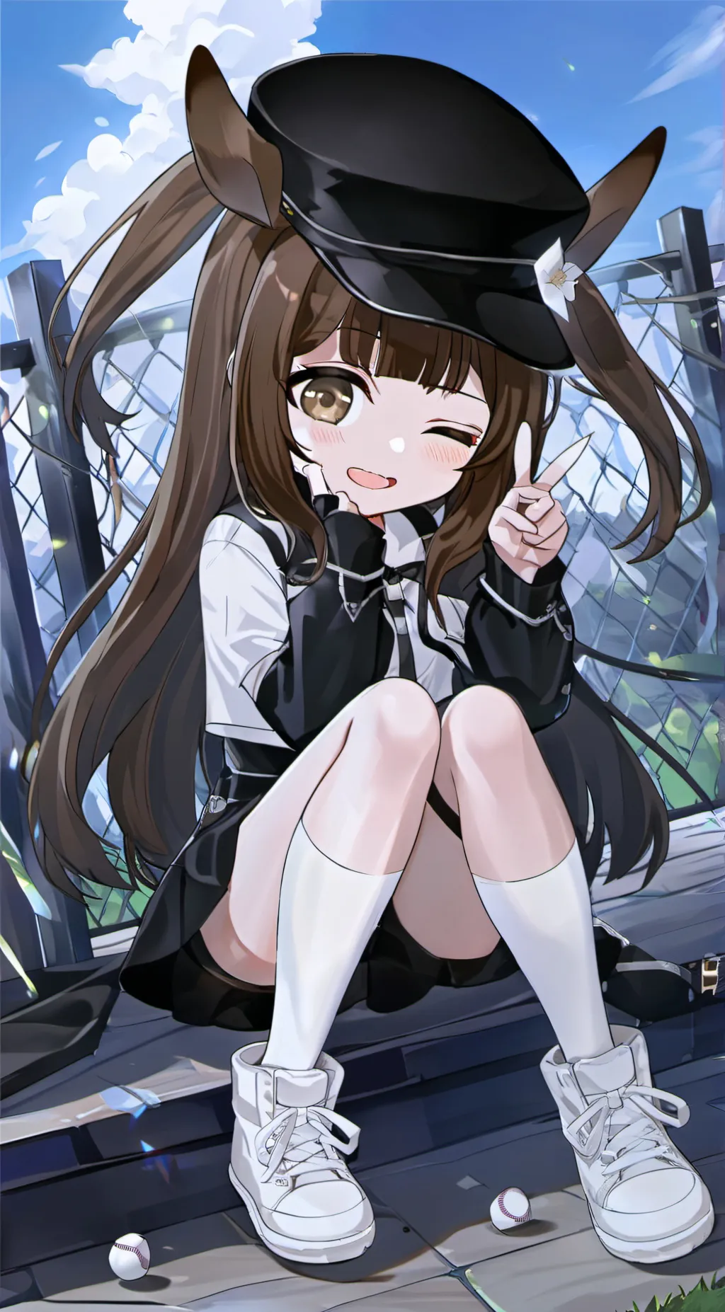 ai character: Cutie pie background