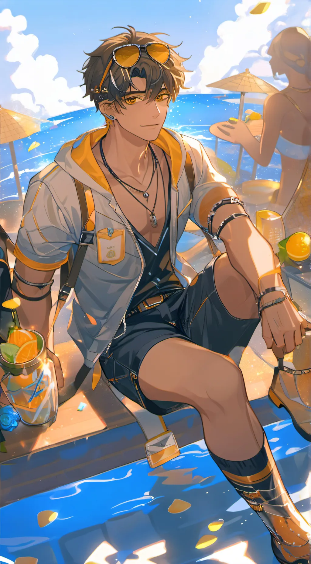 ai character: Cody Harris background