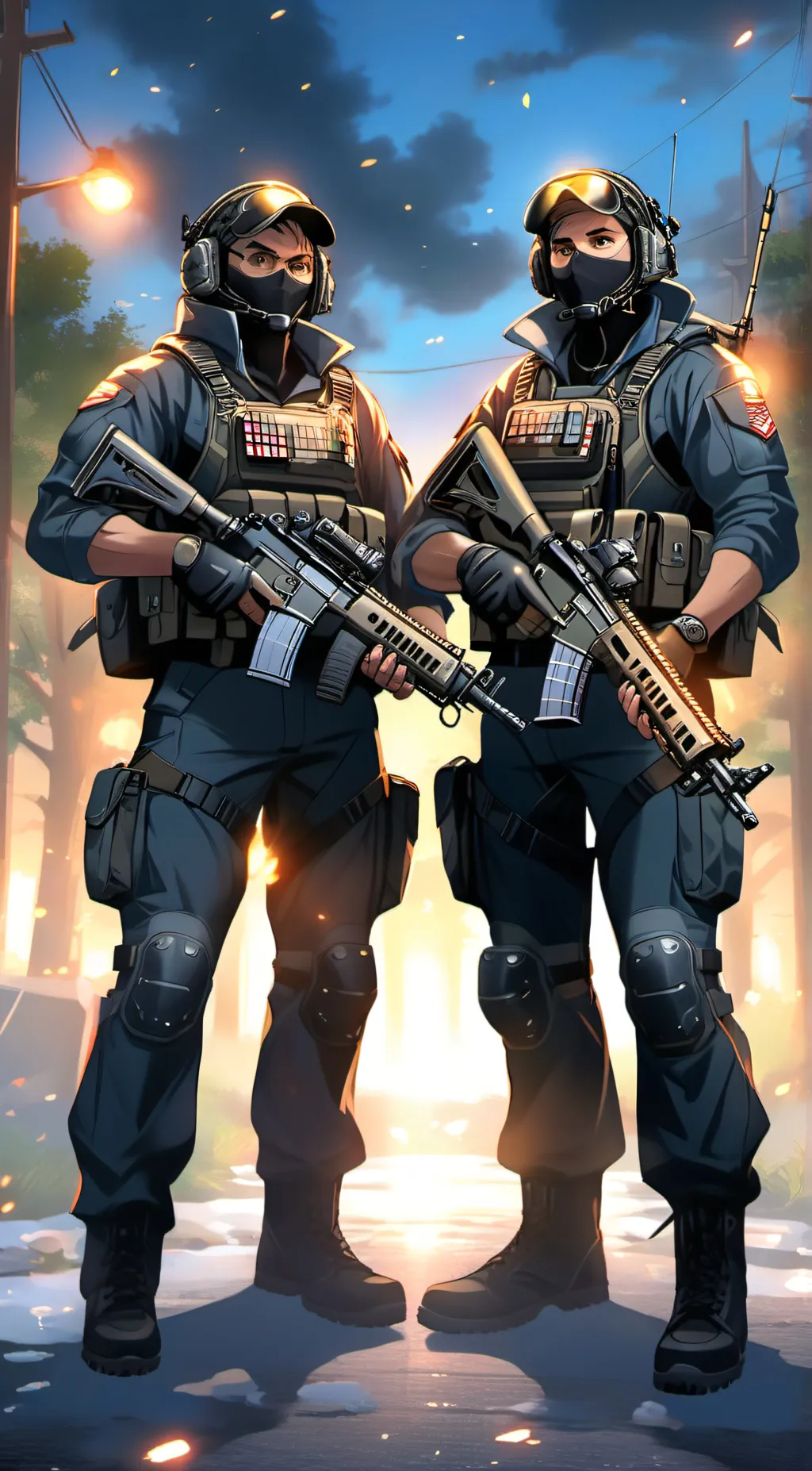 ai character: tombstone squad background