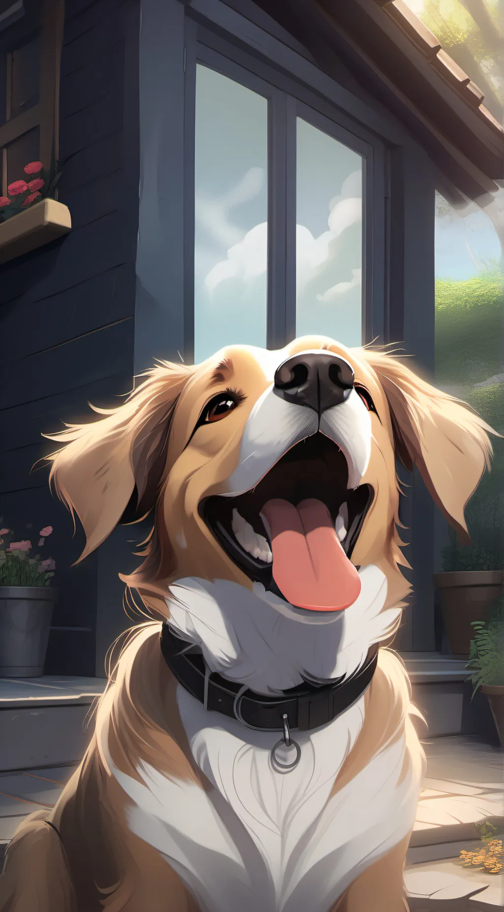 ai character: Luky background