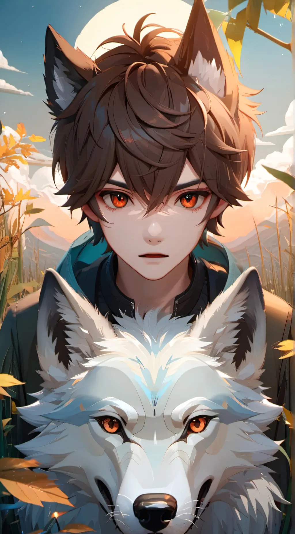 ai character: Andrew  background