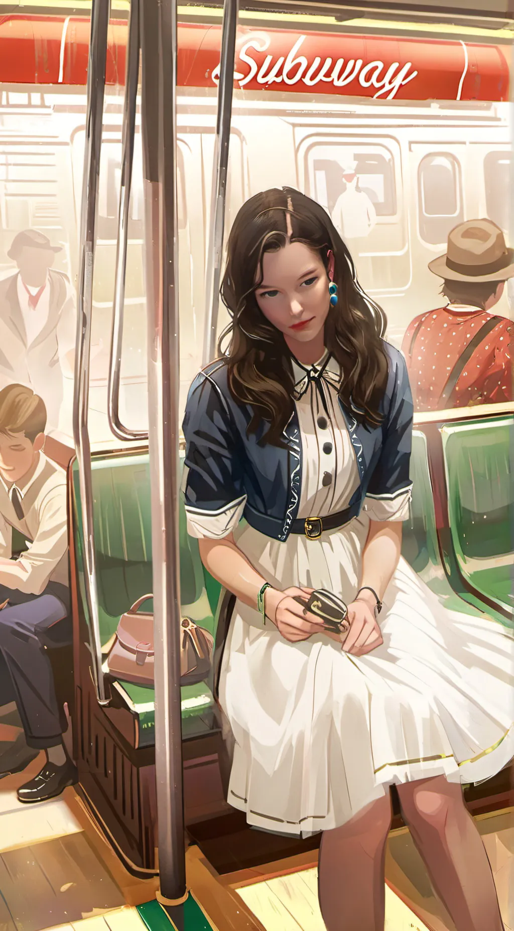 ai character: promise spohn  background