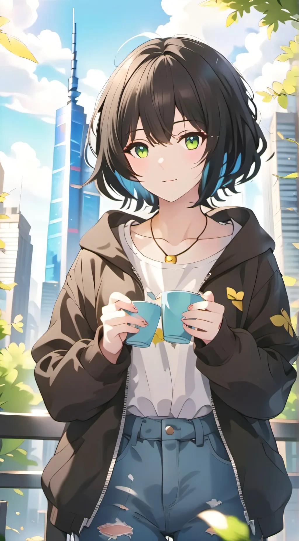 ai character: Miya Connor background