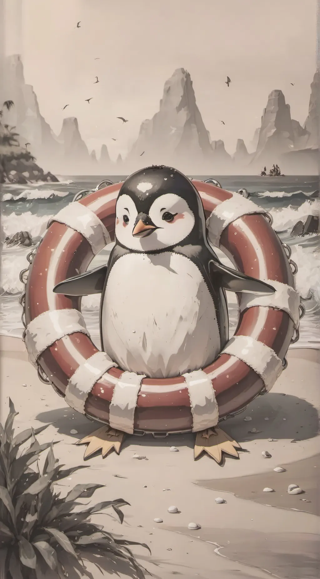 Talkie AI - Chat with Penny Penguin 