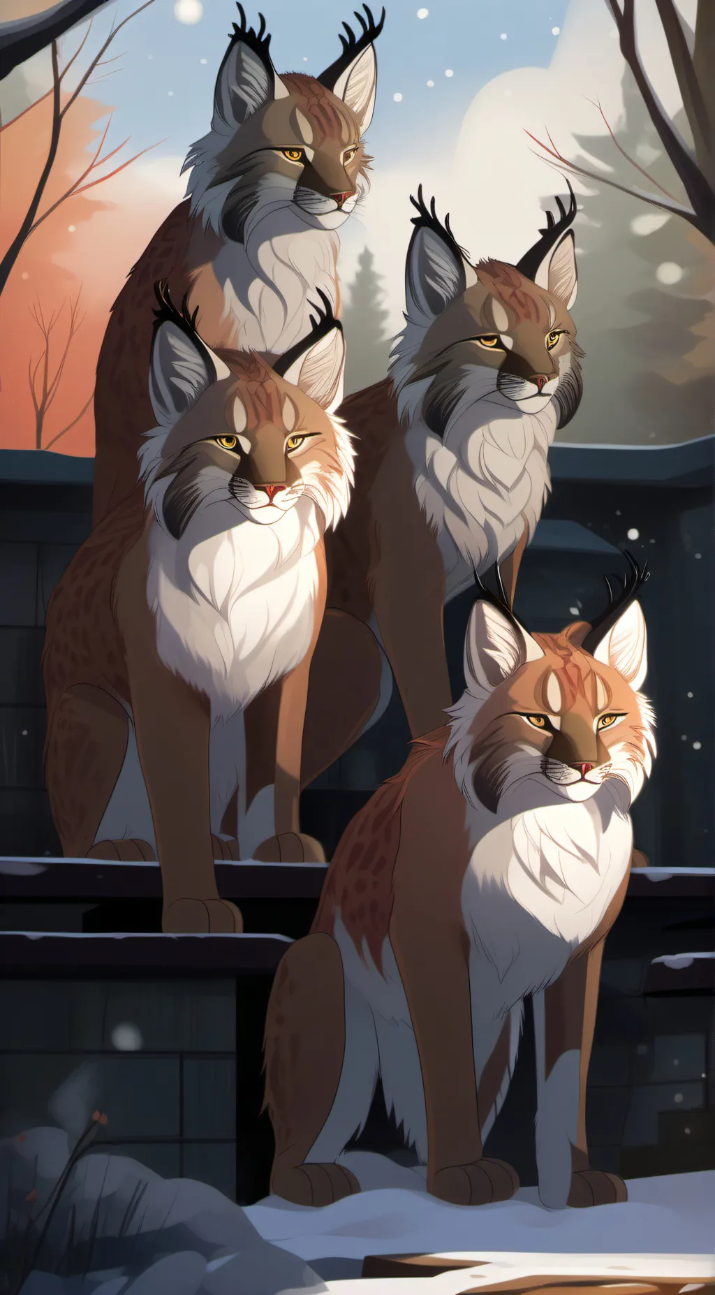 ai character: life as a lynx 🔞 background