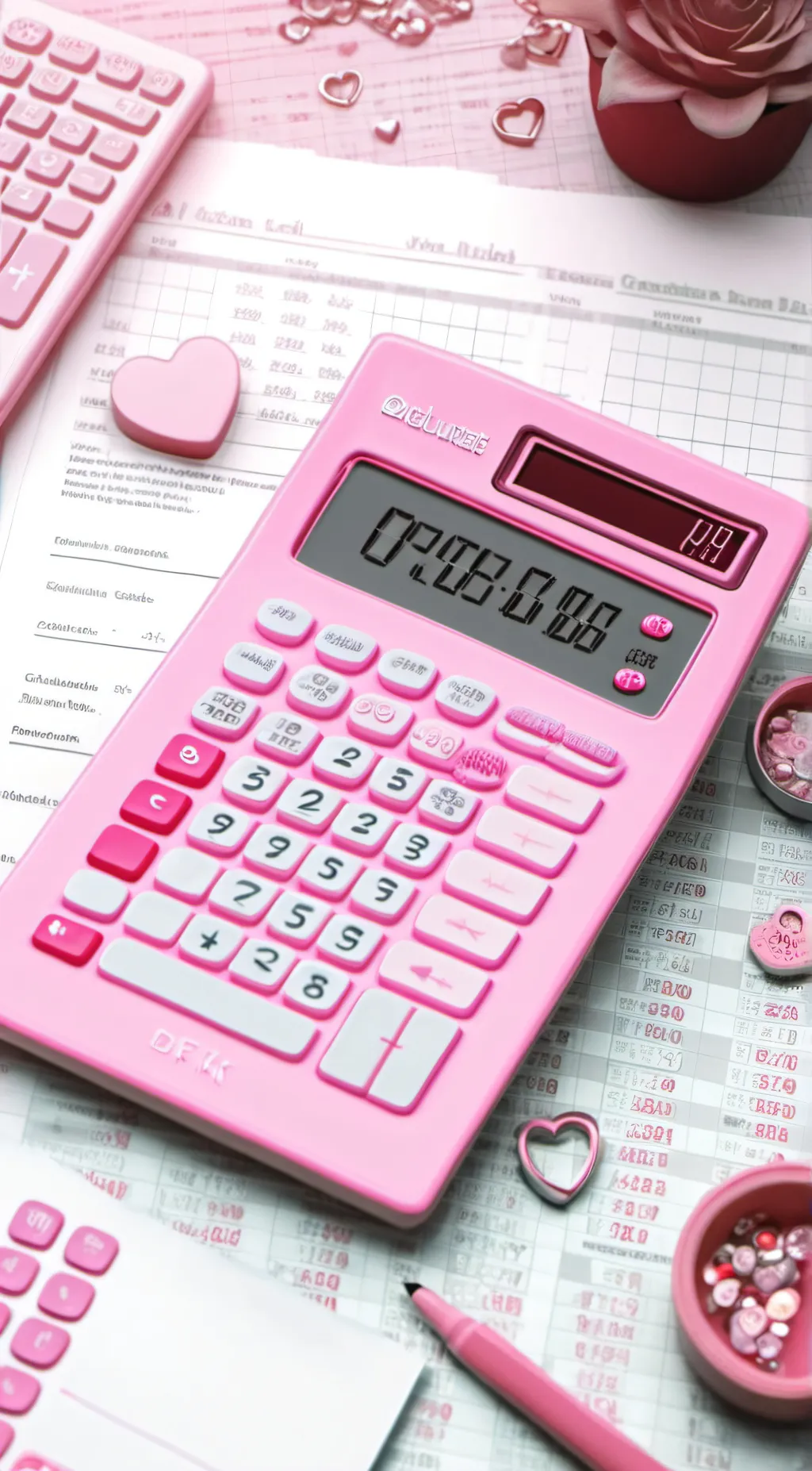 ai character: Love Calculator background