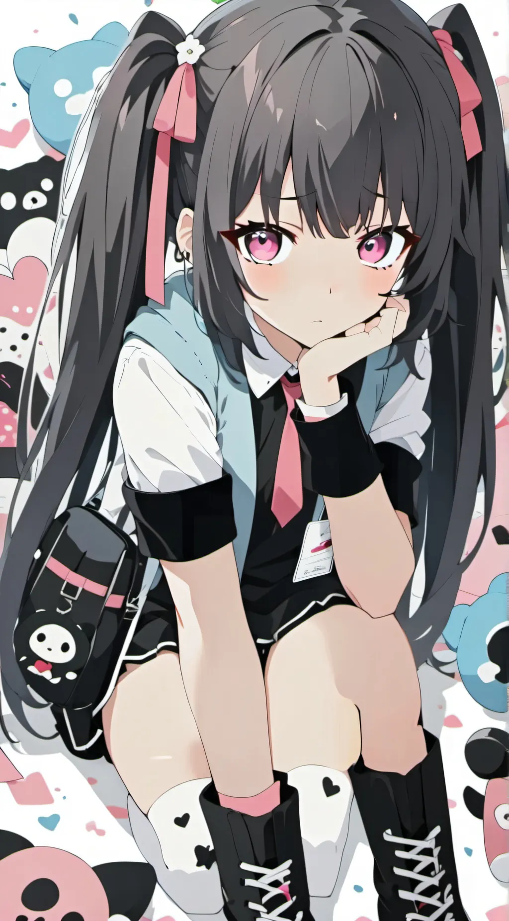 ai character: Kurai background