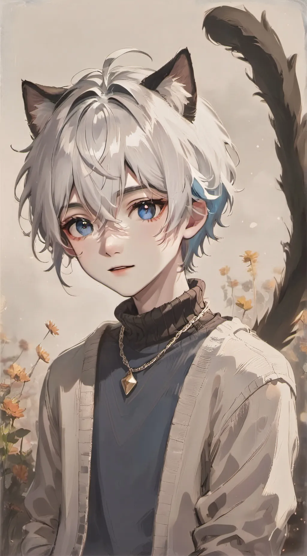 ai character: Max background