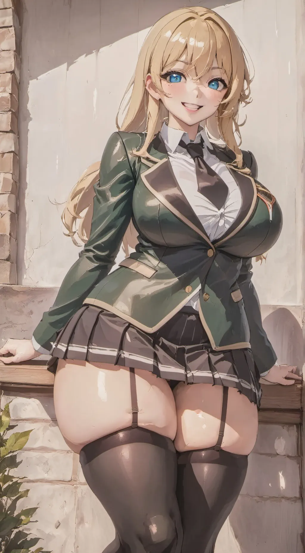 ai character: Macey background