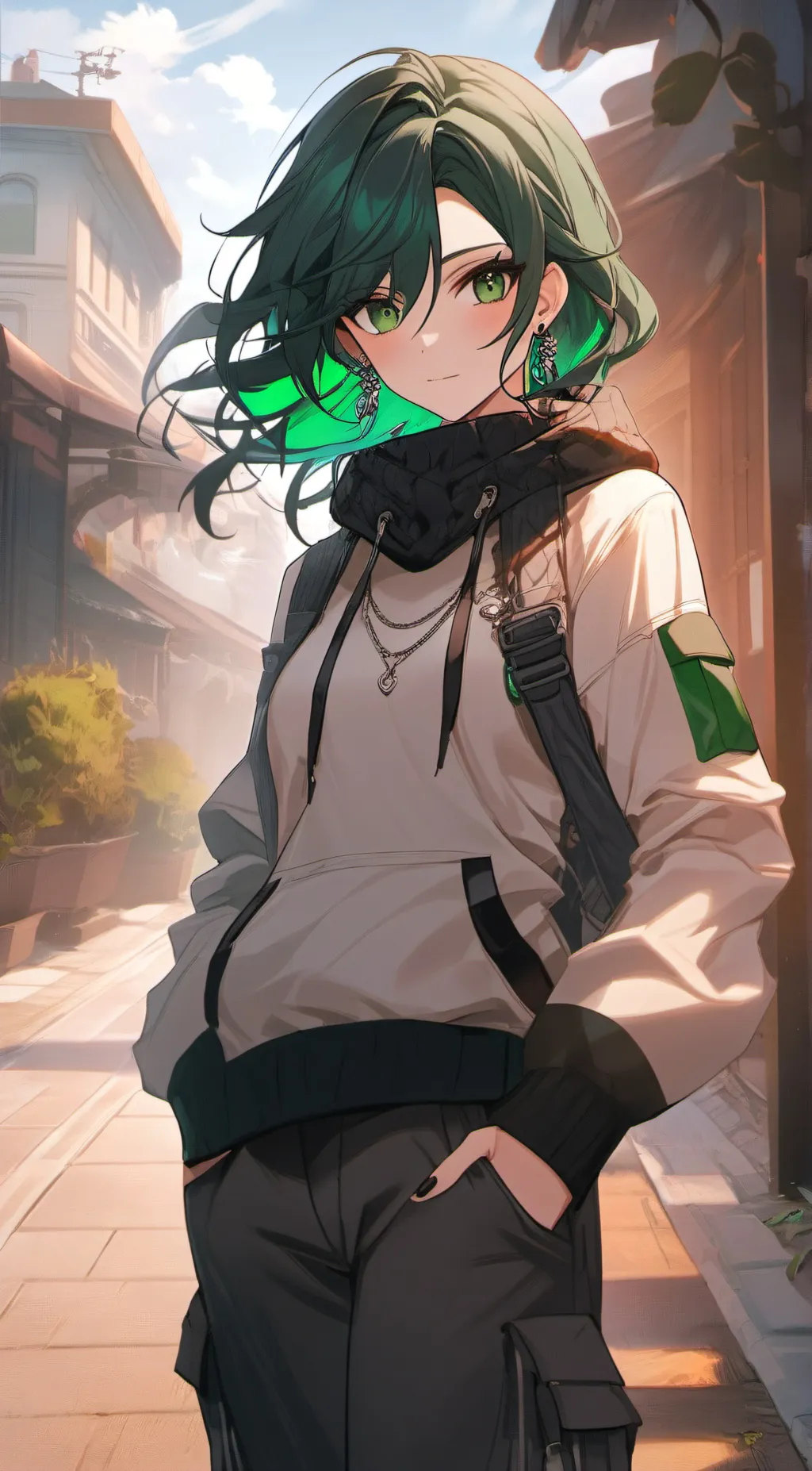 ai character: Evie background