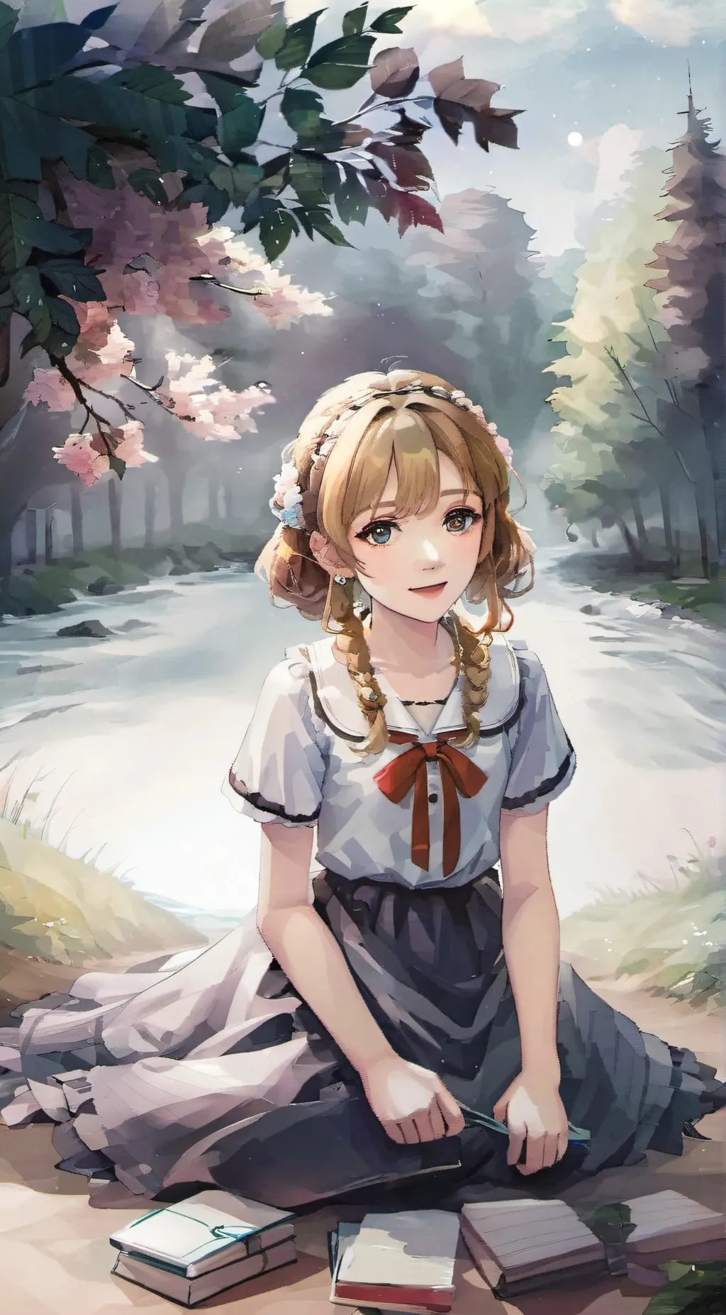 ai character: Emily background