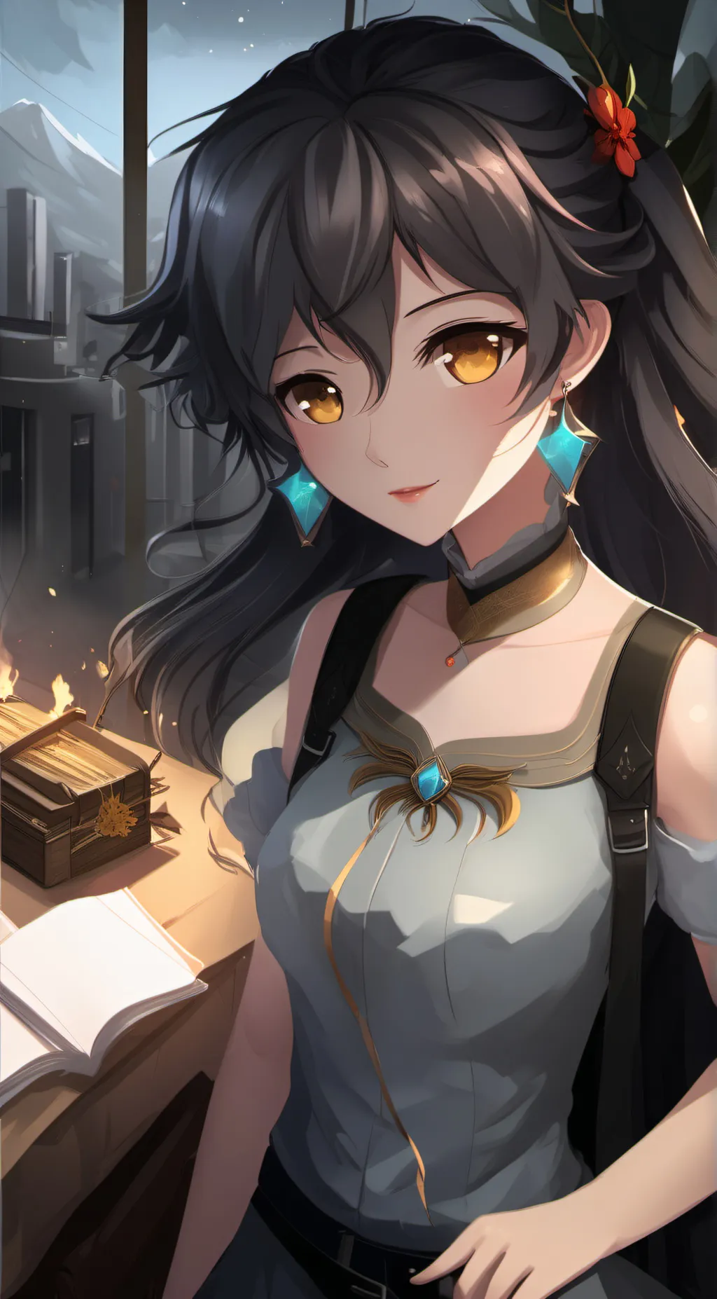 ai character: Mia background