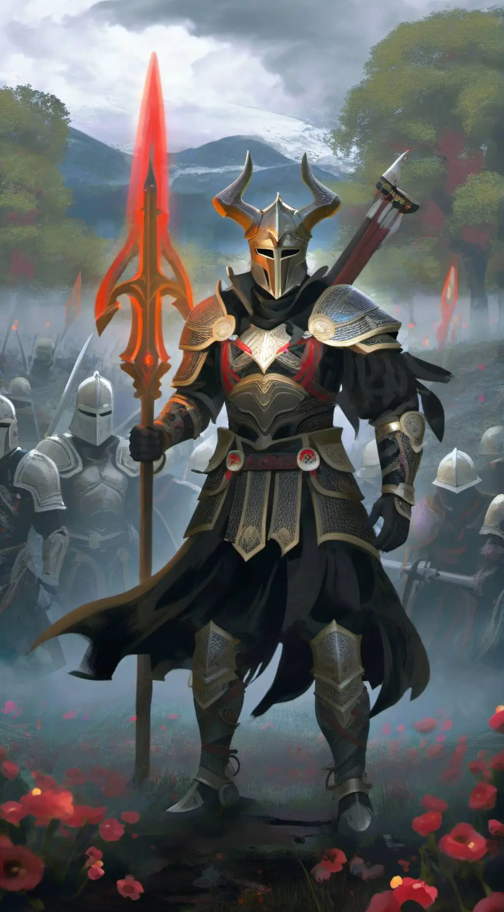 ai character: "the crow"(SAGA) background