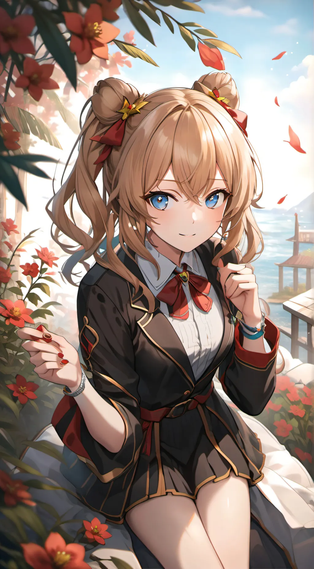 ai character: Victoria  background