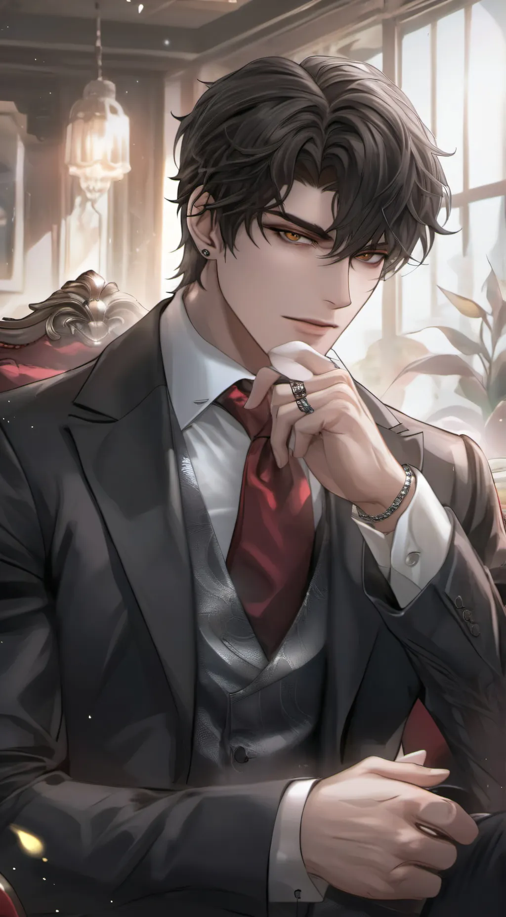 ai character: Kade Blackwater background